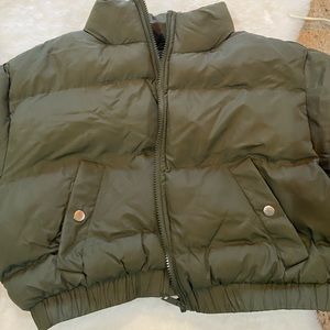 Cropped Puffer Jacket